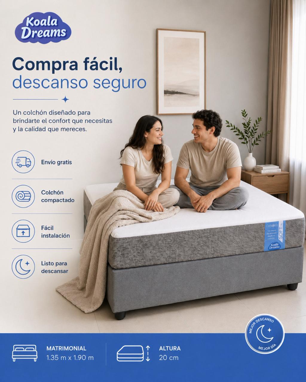 Colchón Matrimonial Essential