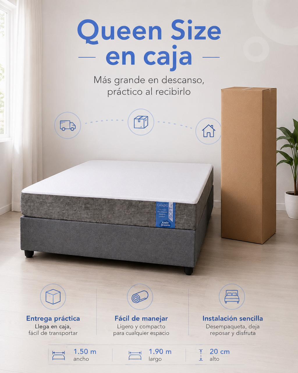 Colchón Queen Size Essential