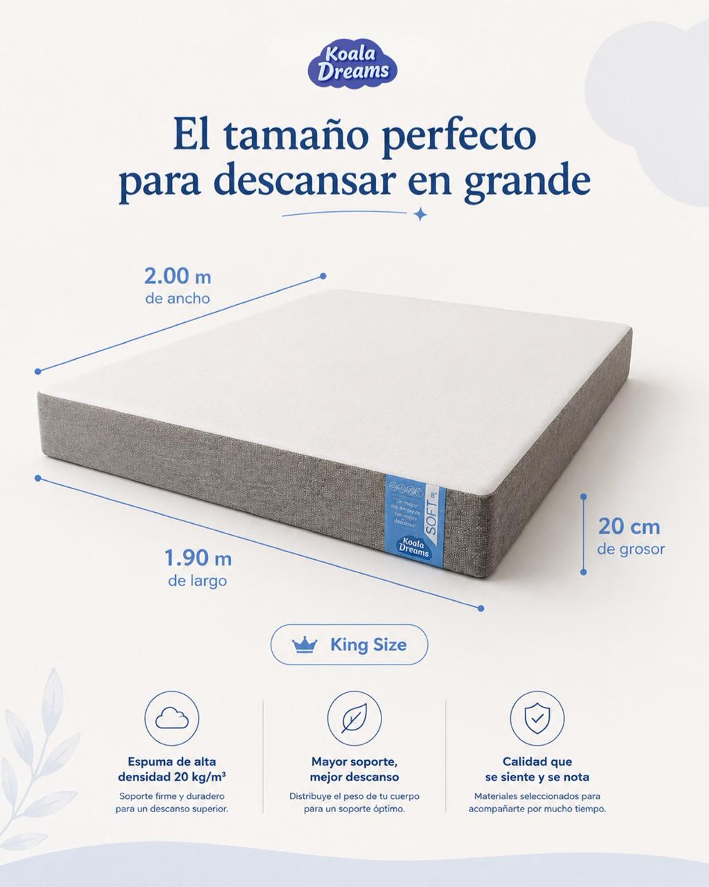 Colchón King Size Essential