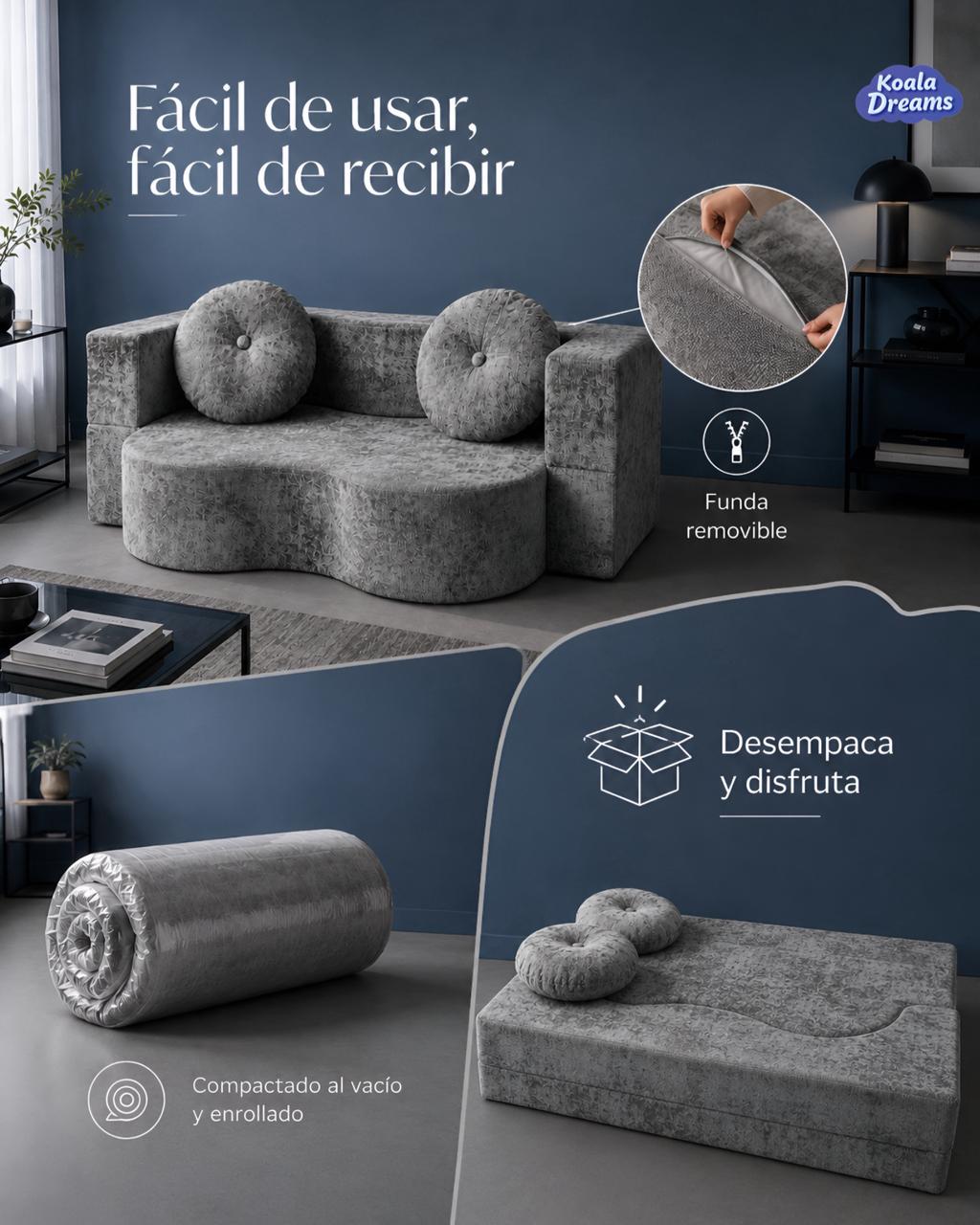 Sofá Cama Wave Matrimonial
