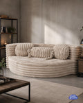 Sofá Cama Aura Matrimonial Beige